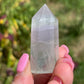 1 pc lavender fluorite tower