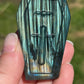 Labradorite Halloween Coffin Carving