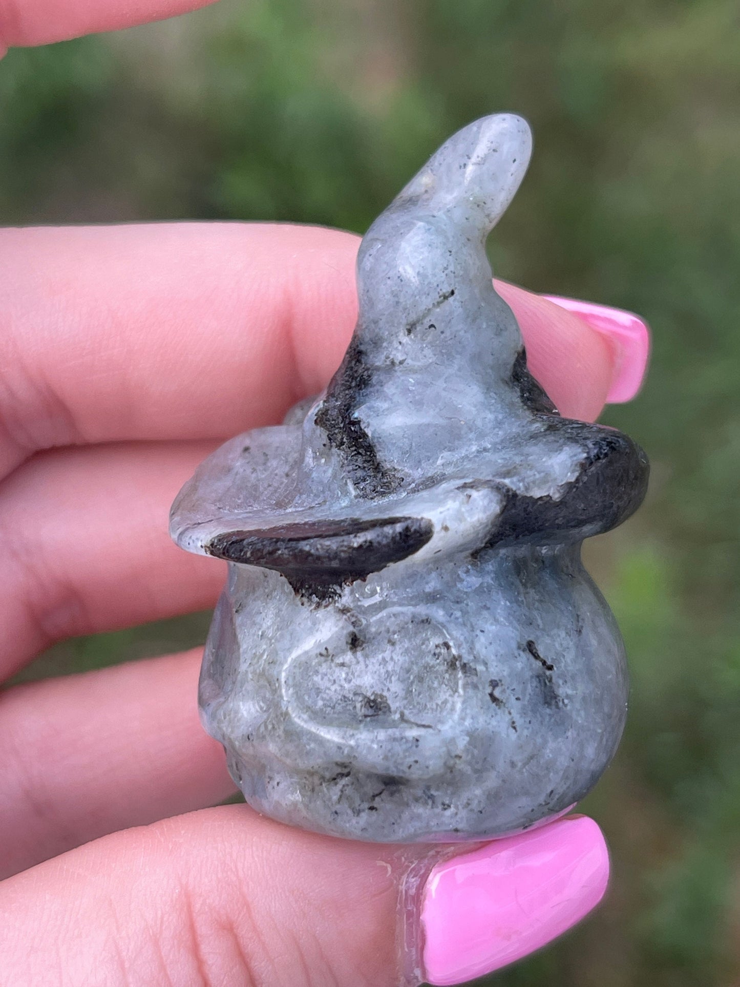 Labradorite Halloween Pumpkin Carving