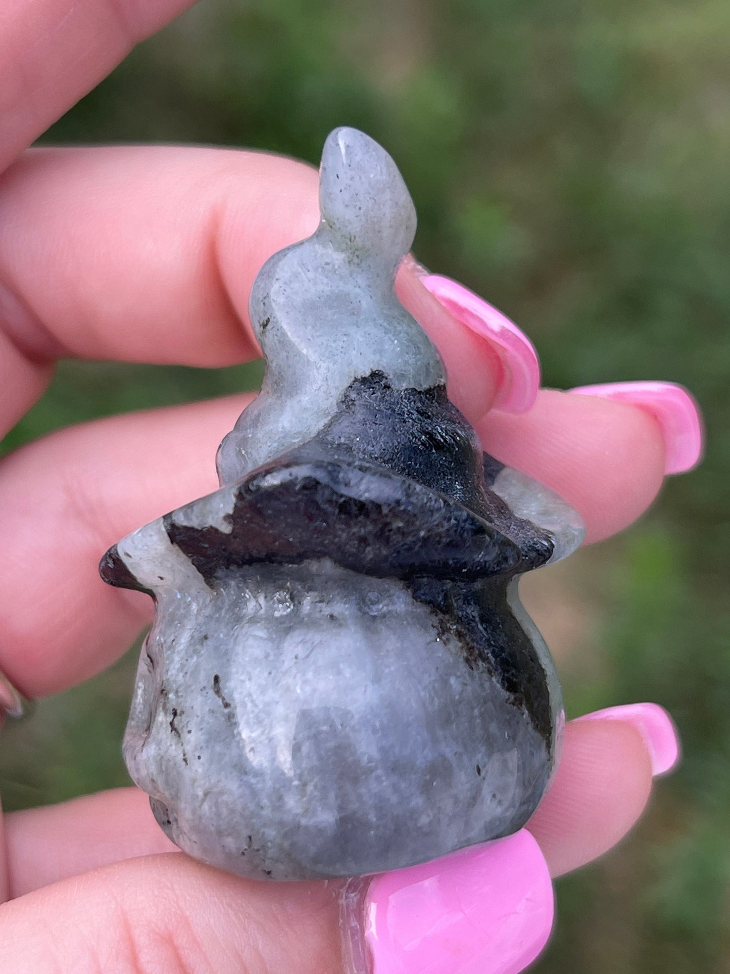 Labradorite Halloween Pumpkin Carving