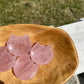 Rose Quartz Crystal Cat Carving: Meditation Stone, Animal Figurine