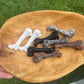 Bone Carving: Halloween Femur Decor, Crystal Gift