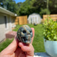Ocean Jasper Skull Carving