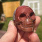 Noreena Jasper Skull Carving