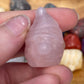 Mixed material mini gnome carving