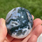 Moss Agate Palm Stone