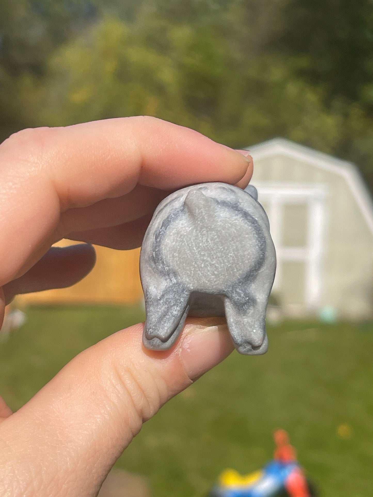 Tai Chi Jasper Pig Carving