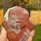 Noreena Jasper Hamsa Hand Carving | Crystal Carving | Meditation Stone