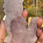 Pink Amethyst Crystal Cat Carving