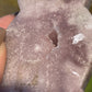 Pink Amethyst Crystal Cat Carving
