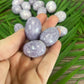 Lepidolite Tumbled Stone: Purple Mica Crystal for Meditation
