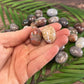 Ocean Jasper Tumbled Stone: Crystal Carving, Meditation Stone