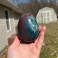 Ocean Jasper Egg Carving: Madagascar Crystal Gift, Meditation Stone