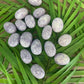 Lepidolite Tumbled Stone: Purple Mica Crystal for Meditation