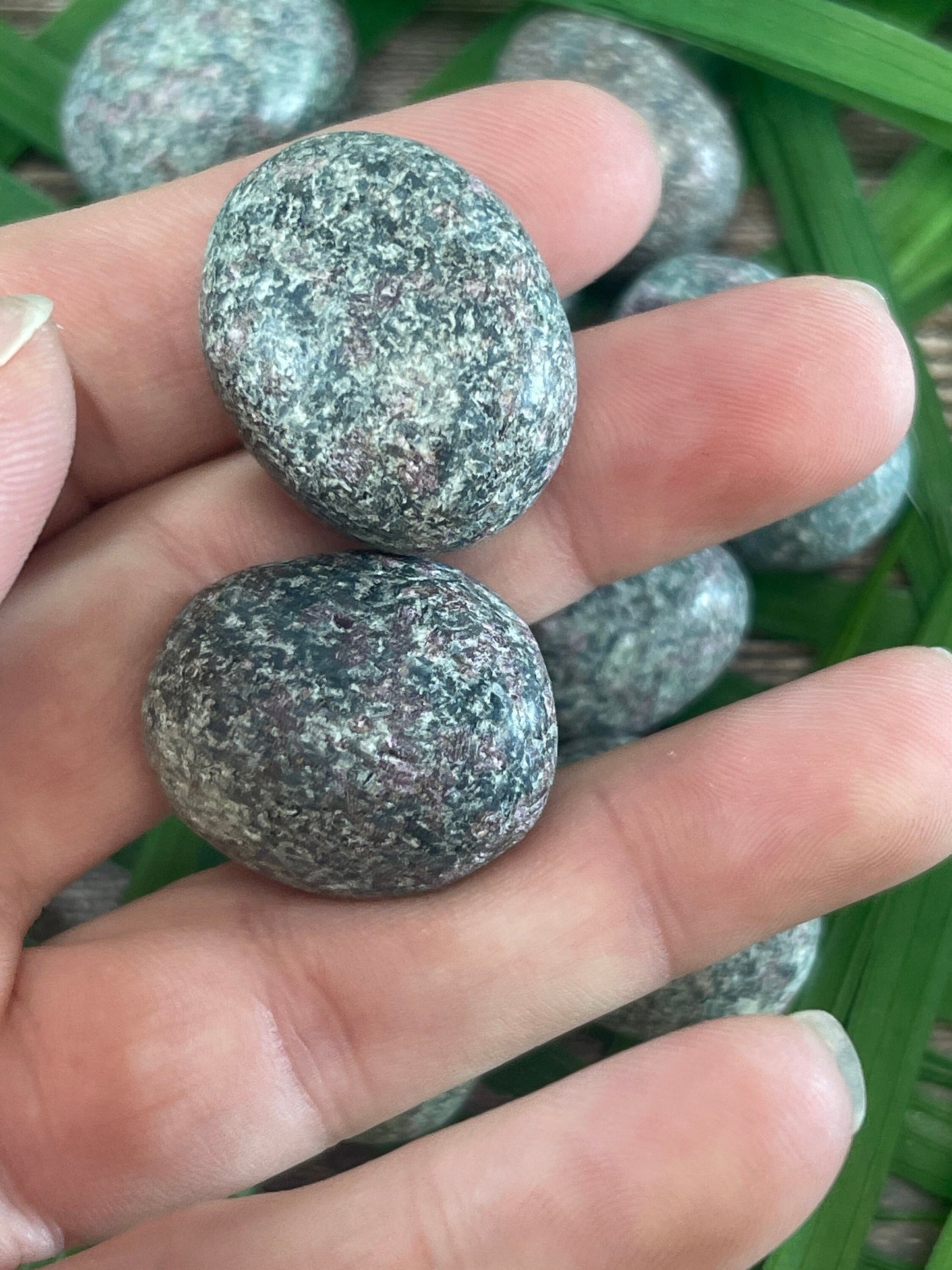 Ruby in Kyanite Tumbled Stone: Pocket Crystal Gift