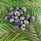 Dream Amethyst Tumbled Stone: Meditation Crystal Carving