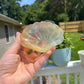 Fluorite Shell Bowl Carving: Healing Crystal, Cleansing & Balance