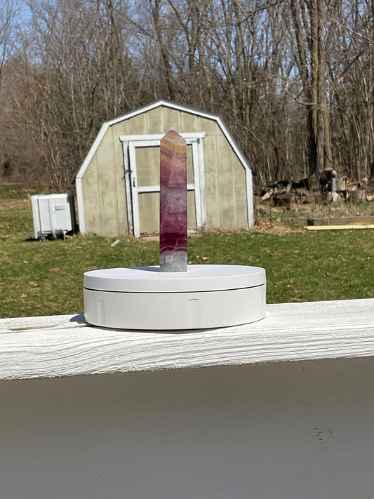 Candy Fluorite Crystal Tower