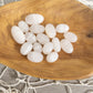 Pink Calcite Tumbled Stone: UV Reactive Pocket Stone