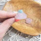 1 Rose Quartz Rose Carving