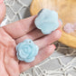 1 Caribbean Calcite Rose Carving
