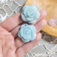 1 Caribbean Calcite Rose Carving