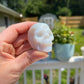 Opalite Skull Carving