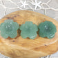 Green Aventurine Flower Sphere Holder | Manifest abundance and prosperity