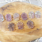 Mini Fluorite Crystal Sunflower Carving