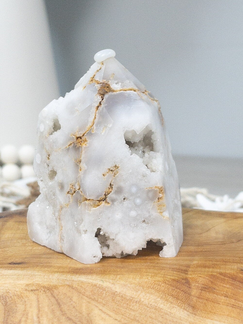 Snowflake Agate Point/Tower