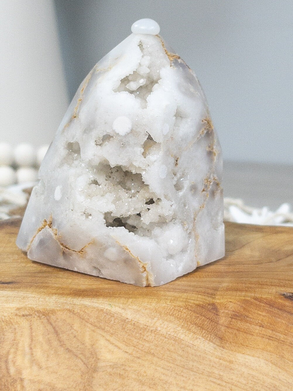 Snowflake Agate Point/Tower