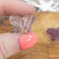 Mini Fluorite Crystal Butterfly: Meditation Stone Carving