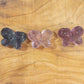 Mini Fluorite Crystal Butterfly: Meditation Stone Carving