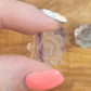Mini Fluorite Crystal Flower Carving