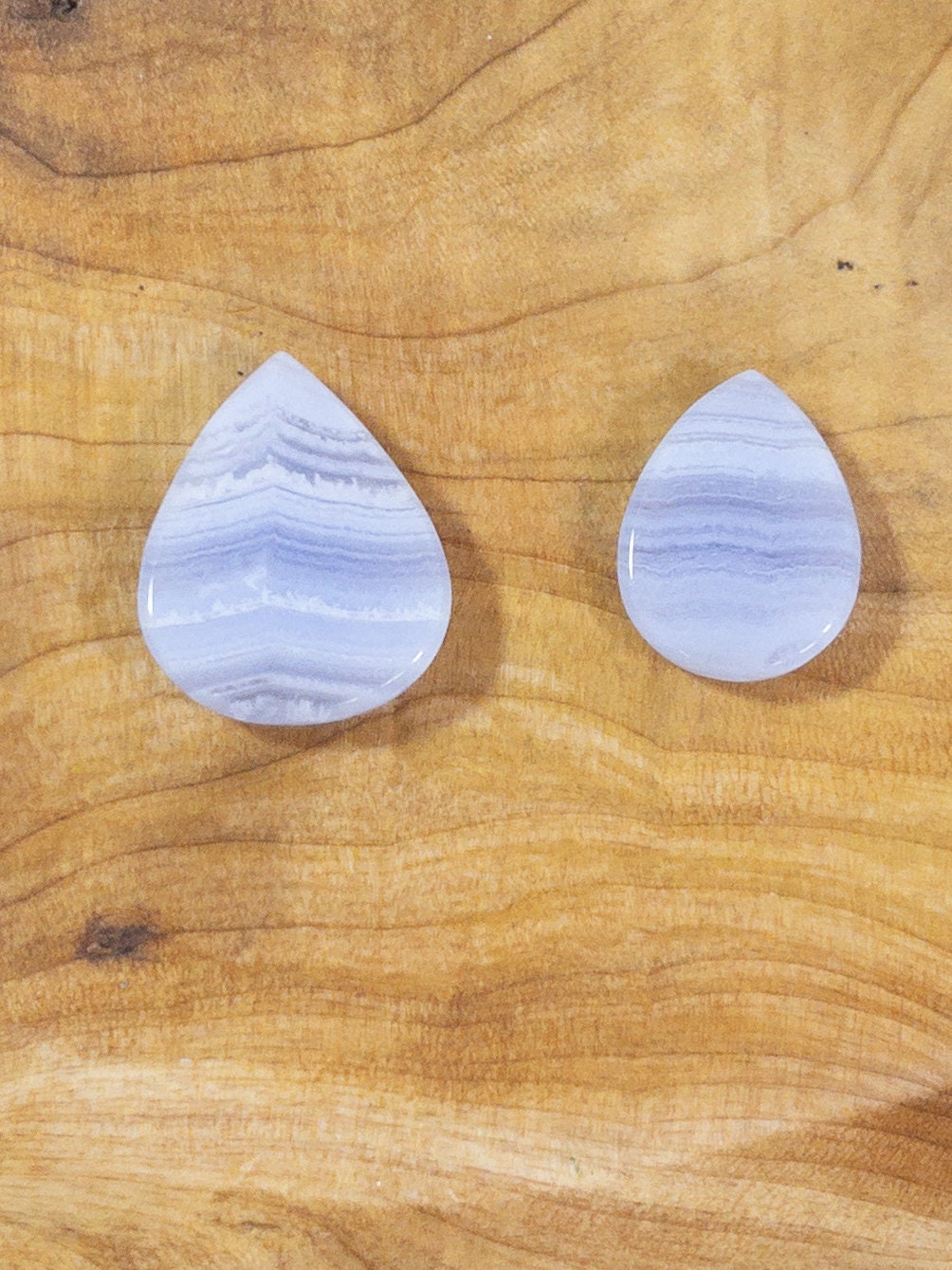 Blue Lace Agate Cabochon