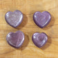 Lepidolite Heart: Purple Mica Crystal Carving