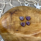 Lepidolite Heart: Purple Mica Crystal Carving