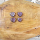 Lepidolite Heart: Purple Mica Crystal Carving