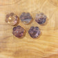 Mini Fluorite Crystal Paw Carving