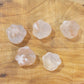 Mini Flower Agate Paw Carving