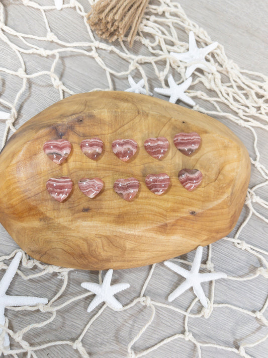 Mini Rhodochrosite Heart