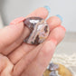 Mexican Agate Moon Carving