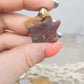 Mexican Agate Star Carving