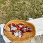 Red Jasper Heart Palm Stone
