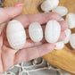 Pink Calcite Tumbled Stone: UV Reactive Pocket Stone