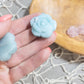 1 Caribbean Calcite Rose Carving