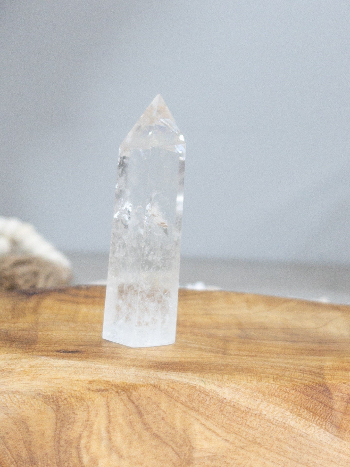Clear Quartz Crystal Point Tower