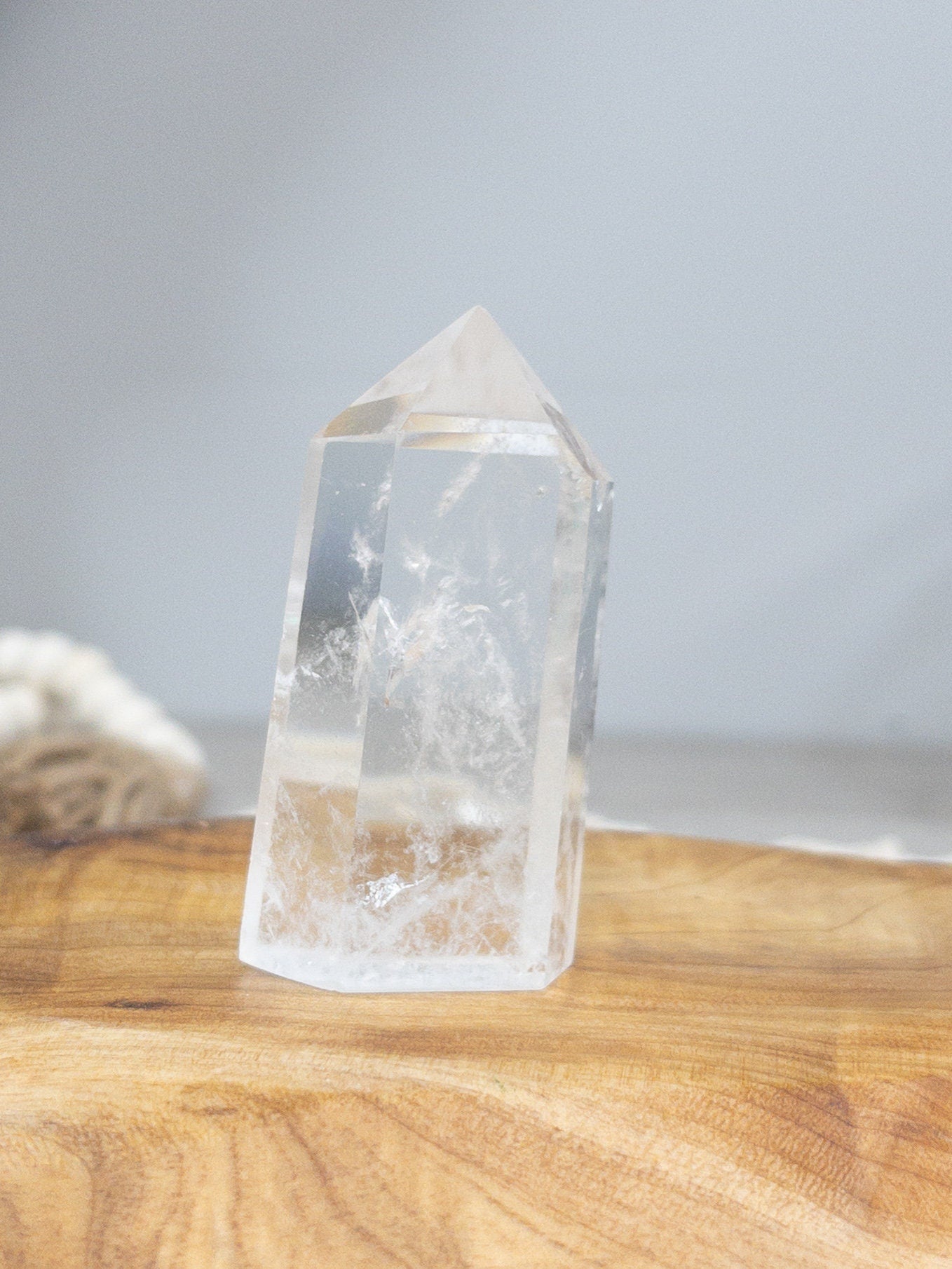 Clear Quartz Crystal Point Tower