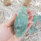 Fluorite Sea Shell Carving