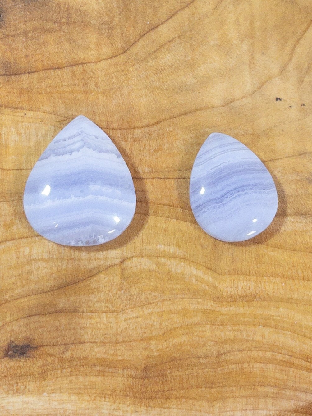 Blue Lace Agate Cabochon